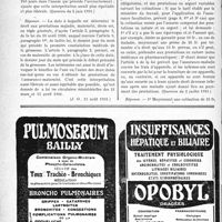 2777 - Page 2768-LVI - A travers l’officiel. Réponses des Ministres aux questions des Parlementaires. Droit aux prestations de l’assurance-maternité / Assurance facultative. Délivrance des appareils aux infirmes-nés