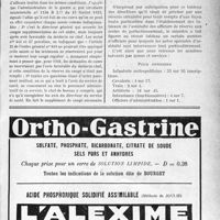 2780 - Page LIX-2771 - A travers l’officiel. Réponses des Ministres aux questions des Parlementaires. Les cures thermales des employés des chemins de fer de l’Etat / A propos du récent tableau de concours des réserves
