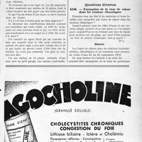 2782 - Page LXI-2773 - Correspondance. Questions fiscales. Pas de pourcentage de frais professionnels. Augmentation de la patente / Contestation de la valeur locative base de la patente / Questions diverses. Exemption de la taxe de séjour dans les stations climatiques