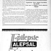 2796 - Page XI-2787 - A travers l’officiel. Hôspitalisation des militaires / Exploitation d'une clinique d’accident du travail. Droit pour le médecin d’avoir plusieurs cabinets