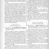 2823 - Page 2814 - Partie scientifique. L’actualité Scientifique. Les Livres. Manifestations pleuro-pulmonaires du rhumatisme articulaire aigu. Médication salicylée, par G. Caussade et A. Tardieu, G. Doin et Cie, Paris / La constipation. Son traitement, par Dr A. Bécart, G. Doin et Cie, Paris / L'infarctus du myocarde, par Dr E. Donzelot, G. Doin et Cie, éditeurs, Paris / Appareil respiratoire, par Pierre Pruvost, G, Doin et Gie, éditeurs, Paris