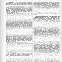 2843 - Page 2834 - Partie professionnelle, Hygiène, Assistance, Mutualité, Intérêts corporatifs, Variétés. Reportage professionnel. Nouvelles et Informations. Nécrologie [Docteurs Isaac Bruhl, Paul-Emile-Lévy] / IIe Congrès des abstinents français / Congrès international de médecine tropicale / Faculté de médecine de Paris. Liste des prix à décerner en 1931