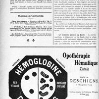 2859 - Page 2850-VI - Demandes et offres / Renseignements / Dernières nouvelles. Vichy / Les médecins amis de La Baule