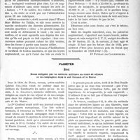 2902 - Page 2893 - Partie professionnelle, Hygiène, Assistance, Mutualité, Intérêts corporatifs, Variétés. Travaux Originaux. Chronique fiscale. Loyers et patentes, par le Dr Foveau de Courmelles / Variétés. Bled. Notes rédigées par un médecin militaire au cours de séjours et de campagnes dans le sud Oranais et le Maroc [J. Noir]