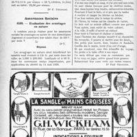 2923 - Page 2914-LXVI - Correspondance. Application du Tarif Fallières. Application d’air chaud / Assurances Sociales. Evaluation des avantages en nature / Anthologie. Lettre d’un campagnard à un Parisien