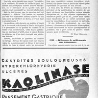 2972 - Page XLVII-2963 - Correspondance. Assurances sociales. La femme du médecin est-elle assujettie ? / Délivrance de médicaments sans ordonnances