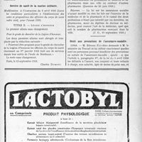 2994 - Page XIII-2985 - A travers l’officiel. Enseignement de la médecine / Écoles d’infirmières / Service de santé de la marine militaire / Réponses des Ministres aux questions des Parlementaires. Un médecin pharmacien peut exercer simultanément les deux professions près des assurés sociaux / Droit aux prestations de I’assurance-maladie