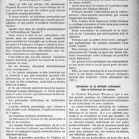 3020 - Page 3011 - Partie scientifique. L’Actualité Scientifique. La Presse. Les arthrodèses de l’épaule [(Paris chirurgical, mai 1931.)] / Indications de la méthode sclérosante dans le traitement des varices [(Bulletin médical, 7 février 1931.)]