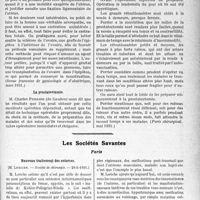 3022 - Page 3013 - Partie scientifique. L’Actualité Scientifique. La Presse. Les ovulations douloureuses [(Revue française de gynécologie et d’obstétrique, mars 1931.)] / La prostatectomie [(Paris chirurgical, mai 1931.)] / Les Sociétés Savantes. Paris. Nouveau traitement des entorses, (Société cle chirurgie. — 20-0-1931.)