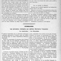 3034 - Page 3025 - Partie professionnelle, Hygiène, Assistance, Mutualité, Intérêts corporatifs, Variétés. Travaux Originaux. L’Actualité Professionnelle. Jurisprudence. Les droits et les limites de la critique scientifique / Hydrologie. Les caravanes médicales aux stations thermales françaises. Les Américains — Les Marseillais