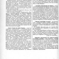 3047 - Page 3038 - Partie professionnelle, Hygiène, Assistance, Mutualité, Intérêts corporatifs, Variétés. Reportage professionnel. Nouvelles et Informations. XVIIIe Congrès annuel d’hygiène / Centre d’études des métiers français / Vieux livres de médecine / Association internationale des hôpitaux / Véhicules automobiles en France / Fédération internationale des sociétés de médecine et d’hygiène tropicales