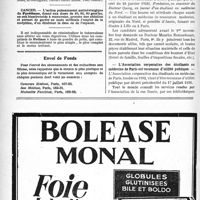 3063 - Page 3054-VI - Renseignements / Dernières nouvelles. Faculté de médecine de Bordeaux / Nord Médical / L’Association corporative des étudiants en médecine de Paris est reconnue d’utilité publique