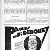 3067 - Page 3058-X - A travers l’officiel. Service de santé militaire / Sanatoriums publics