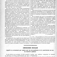 3097 - Page 3088 - Partie professionnelle, Hygiène, Assistance, Mutualité, Intérêts corporatifs, Variétés. Travaux Originaux. L’actualité professionnelle. Le morphinisme thérapeutique et la morphinomanie passionnelle. — État physio-pathologique spécial de l'intoxiqué. — Les cures de désintoxication. —Conduite du médecin en présence d’un toxicomane / Assurances sociales. Légalité du versement par avance par les non syndiqués de la contribution en vue du contrôle syndical [Dr Paul Boudin]