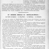 3104 - Page 3095 - Partie professionnelle, Hygiène, Assistance, Mutualité, Intérêts corporatifs, Variétés. Travaux Originaux. Hygiène publique. Unité de doctrine, unité de culture, par le Dr René Martial / XVe Croisière médicale du " Bruxelles-médical ". Les fiords norvégiens. — Le Cap Nord. — Le Spitzberg. — La banquise