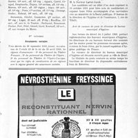 3134 - Page IX-3125 - A travers l’officiel. Service de santé militaire / Assurances sociales / Hygiène publique
