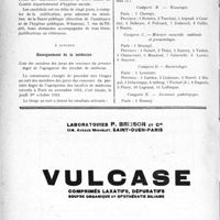3135 - Page 3126-X - A travers l’officiel. Hygiène publique / Enseignement de la médecine