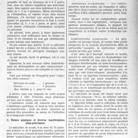 3156 - Page 3147 - Partie scientifique. Travaux Originaux. Au chevet des patients. Thérapeutique du rhumatisme articulaire aigu. Médication salicylée. Manifestations essentielles de la maladie de Bouillaud, cardiopathies exceptées / Formes atypiques et diverses manifestations extra-articulaires / Complications du rhumatisme articulaire aigu