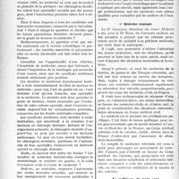 3237 - Page 3228 - Partie professionnelle, Hygiène, Assistance, Mutualité, Intérêts corporatifs, Variétés. Le mouvement syndicaliste de l'année. La pléthore médicale / La politique du pain sain