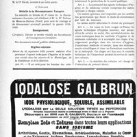 3261 - Page 3252-VIII - A travers l’officiel. Asiles publics d’aliénés / Médaille de la Reconnaissance française / Enseignement / Hygiène coloniale