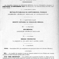 3268 - Page 3259 - La journée du concours médical, 22 Novembre 1931