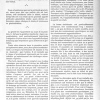 3276 - Page 3267 - Partie scientifique. Travaux Originaux. Appendicite et grossesse, par Henri Vignes. Appendicite aiguë pendant la gestation / Appendicite chronique pendant la gestation