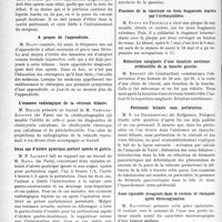 3291 - Page 3282 - Partie scientifique. L’Actualité Scientifique. Les Sociétés Savantes. Paris. Société des chirurgiens de Paris. Séance du 5 juin 1931 / Séance du 19 juin 1931