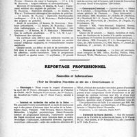 3315 - Page 3306 - Partie professionnelle, Hygiène, Assistance, Mutualité, Intérêts corporatifs. Variétés. Hôpitaux de l’assistance publique de Paris. Enseignement, concours, avis divers / Reportage professionnel. Nouvelles et Informations. Nécrologie [Docteurs Picot, François Franceschi, Geslin, René Parot] / Internat en médecine des asiles de la Seine / Université de Sucre (Bolivie)