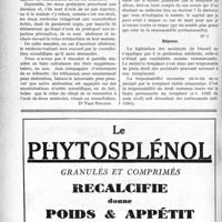 3319 - Page 3310-LXII - Correspondance. Responsabilité professionnelle. Injections antitétaniques et responsabilité professionnelle / Assurances. Comment assurer un remplaçant ?