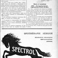 3320 - Page LXIII-3311 - Correspondance. Assurances. Comment assurer un remplaçant ? / Baux et Locations. Prorogation du bail. Augmentation du prix du loyer