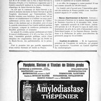 3333 - Page 3324-VIII - Dernières nouvelles. Association des villégiatures du travail féminin / Station thermale de Saint-Gervais-les-Bains / Caisse de secours aux veuves et orphelins du Corps médical / Maison départementale de Nanterre / Académie de médecine