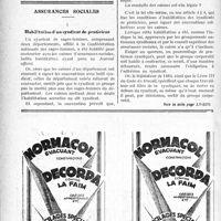 3339 - Page 3330-XIV - A travers l’officiel. Le Bruit et les Bruiteurs / Assurances sociales. Habilitation d’un syndical de praticiens