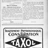 3392 - Page LXIII-3383 - Correspondance. Exercice de la Médecine. Consultations de nourrissons. A qui sont-elles ouverics ? Quel est le praticien qui doit les faire ? Médecin ou sage-femme ? / Baux et Locations. Majoration du prix du loyer