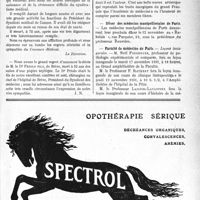 3400 - Page VII-3391 - Dernières nouvelles. Nécrologie [Oudaille, Dr Priolo Fils, Dr F. F. Gallice] / Académie de médecine / Dîner des médecins montpellierains de Paris / Faculté de médecine de Paris