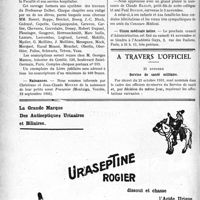 3401 - Page 3392-VIII - Dernières nouvelles. Faculté de médecine de Paris / Le livre jubilaire du Professeur Pierre Delbet / Naissances / Union médicale latine / A travers l’officiel. Service de santé militaire
