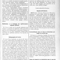 3426 - Page 3417 - Partie scientifique. L’Actualité Scientifique. Les Sociétés Savantes. Lyon. Société nationale de médecine et des sciences médicales. Maladie d’Addison. Calcification et caséification des capsules surrénales / Modification à la technique des hystérectomies vaginales difficiles / Radiographies de l’urètre / Fibrome du ligament large / Société médicale des hôpitaux. Maladie de Friedreich / Insulinothérapie dans les états de dénutrition prolongée du premier âge / Valeur du dosage de la cholestérine dans le sang des tuberculeux pulmonaires et résultats du traitement par la choline