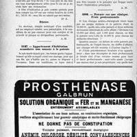 3461 - Page 3452-LXIV - Correspondance. Fiscalité. Un médecin, assistant salarié d’un confrère n’est pas patentable / Appartement d’habitation secondaire non soumis à la patente