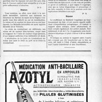 3468 - Page LXXI-3459 - Correspondance. Questions médico-militaires. Droit aux médailles de la guerre / Sur le Coefficient de Maillard