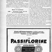 3471 - Page 3462-LXXIV - Correspondance. Accidents du Travail. Accident survenu dans le trajet entre le domicile de l’ouvrier et le lieu du travail / Baux et Locations. Abrogation locale de la loi sur les prorogations