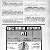 3478 - Page IX-3469 - Dernières nouvelles. Le certificat prénuptial / Ministère de la Guerre / Hôpital mixte de Vannes / Le sanatorium des Escales / Hôpitaux de Lyon