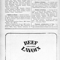 3479 - Page 3470-X - Dernières nouvelles. Hôpitaux de Lyon / Hôpitaux de Rennes / Hôpital de Bône (Algérie) / Hôpitaux de Bordeaux / Hôpitaux de Bordeaux / Dispensaire antituberculeux de Tunis