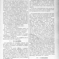 3490 - Page 3481 - Partie scientifique. Travaux Originaux. Traitement immédiat des fractures ouvertes de la jambe, par M. le Professeur Patel. Les amputations / L’appareillage / L’ostéosynthèse