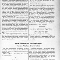 3510 - Page 3501 - Partie scientifique. L’Actualité Scientifique. Les Livres. Le soufre en biologie et en thérapeutique, M. Loeper et L. Bory, O. Doin, éditeurs / Les livres qui viennent de paraître… / Faits cliniques et thérapeutiques. Deux cas d'hépatisme direct et indirect