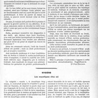 3518 - Page 3509 - Partie Professionnelle, Hygiène, Assistance, Mutualité, Intérêts corporatifs, Variétés. Travaux Originaux. L'Actualité Professionnelle. Certificats aux agents des P.T.T. et secret professionnel [Dr Paul Boudin] / Hygiène. Les moustiques chez soi [J. Legendre]