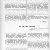 3527 - Page 3518 - Partie Professionnelle, Hygiène, Assistance, Mutualité, Intérêts corporatifs, Variétés. Travaux Originaux. Chronique médico-militaire. Visite au salon de l’auto. Cliniques modernes, Dr Frumusan / La page sans médecine [P. R. Baglin]