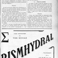 3536 - Page LXIII-3527 - A travers l’officiel. Assurances sociales. 1° Secret professionnel ; 2° visite de contrôle