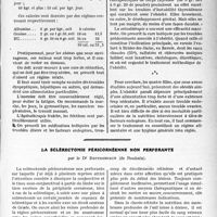 3572 - Page 3563 - Partie Scientifique. Travaux Originaux. Clinique médicale des enfants, Hôpital des Enfants Malades. Obésité simple des filles à la période pubertaire, Professeur Nobécourt / La sclérectomie péricornéenne non perforante, par le Dr Bettremieux