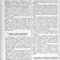 3577 - Page 3568 - Partie Scientifique. L’Actualité Scientifique. La Presse. L’état actuel de la question des hydronéphroses [(Le Bulletin médical, 18 avril 1931.)] / De l’angine de poitrine, compliquant les névralgies thoraco-brachiales gauches [(Revue belge des Sc. médicales, avril 1931.)] / Le sous-nitrate de bismuth dans le traitement des troubles nerveux et circulatoires para-digestifs [(La Presse Médicale, 9 mai 1931.)]