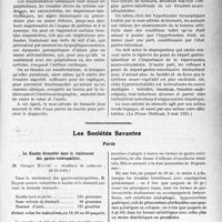 3578 - Page 3569 - Partie Scientifique. L’Actualité Scientifique. La Presse. Le sous-nitrate de bismuth dans le traitement des troubles nerveux et circulatoires para-digestifs [(La Presse Médicale, 9 mai 1931.)] / Les Sociétés Savantes. Paris. Le Kaolin bismuthé dans le traitement des gastro-entéropathies, (Académie de médecine ; 20-10-1931.) / Les déchets azotés du sang dans la néphrose lipoïdique, (Académie de médecine ; 6-10-1931.)