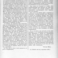3586 - Page 3577 - Partie Scientifique. L’Actualité Scientifique. Thérapeutique. L'amyosthénie diffuse des convalescents